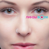 Цветные линзы EOS Cara Gray Фото 2