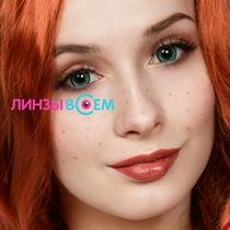 Цветные линзы EOS 203 Green Фото 2