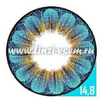 Цветные линзы EOS Daisy 3T Blue Фото 3